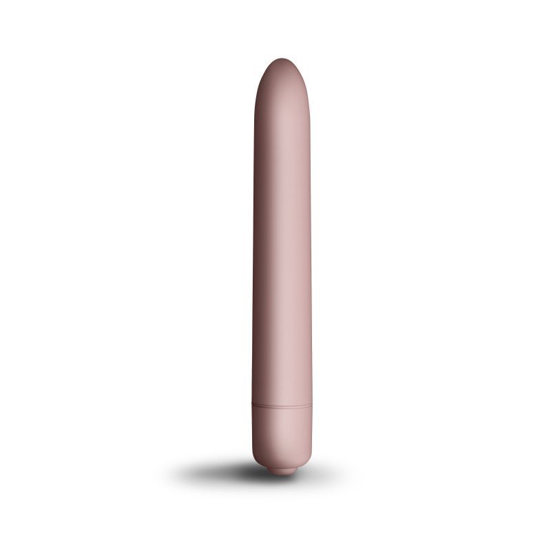 SugarBoo Bullet Vibe Blush, a waterproof bullet vibrator with 10 vibration functions and made from body-safe silicone.