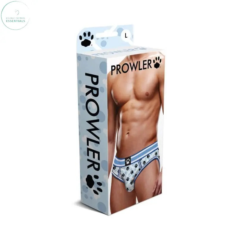 Affordable quality Prowler Blue Paw Open Back Brief  from Prowler by Discreet Intimate Essentials with Discreet Delivery 