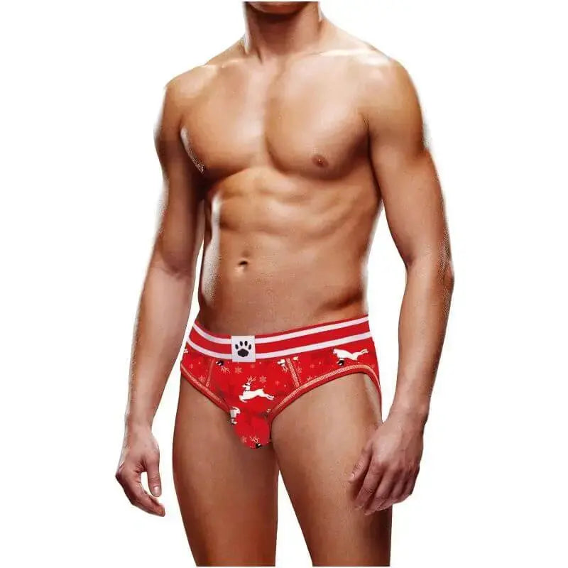 Prowler Reindeer Open Back Brief Prowler Discreet Intimate Essentials.