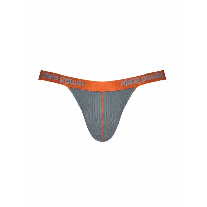 Male Power Casanova Uplift Micro Thong Grey Male Power Discreet Intimate Essentials.