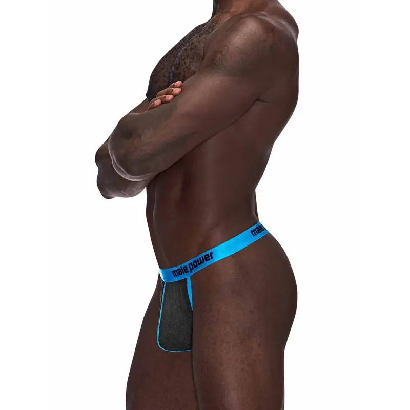 Male Power Casanova Uplift Micro Thong Black Male Power Discreet Intimate Essentials.