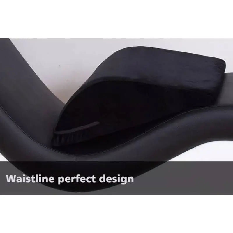 Kama Sutra Mebon Chaise Love Lounge Red w Black Pillows Daytona Discreet Intimate Essentials.