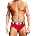 Affordable quality Prowler Open Back Brief Red/White  from Prowler by Discreet Intimate Essentials with Discreet Delivery 