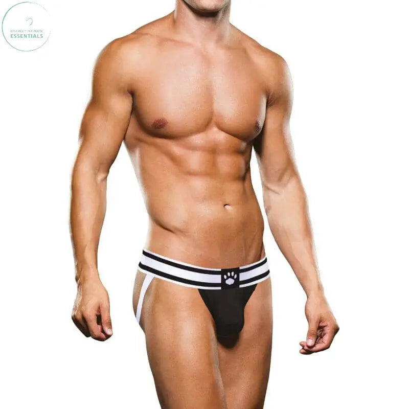 Affordable quality Prowler Jock White/Black  from Prowler by Discreet Intimate Essentials with Discreet Delivery 