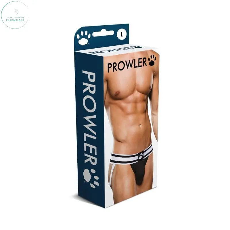Affordable quality Prowler Jock White/Black  from Prowler by Discreet Intimate Essentials with Discreet Delivery 