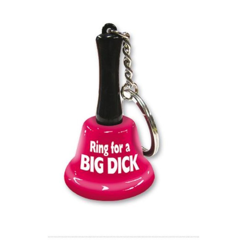 Ring For A Big Dick Mini Bell Keychain for adult novelty and intimate essentials, ideal for fun gifts and playful moments.