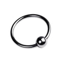 Metal penis head ring 25mm with a smooth ball design for enhanced arousal and stimulation.