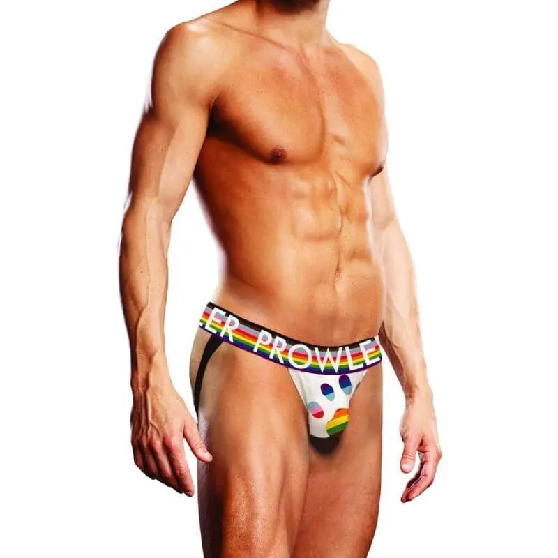 Affordable quality Prowler Oversized Paw Jock White  from Prowler by Discreet Intimate Essentials with Discreet Delivery 