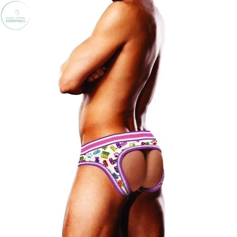 Affordable quality Prowler Gummy Bears Open Back Brief  from Prowler by Discreet Intimate Essentials with Discreet Delivery 