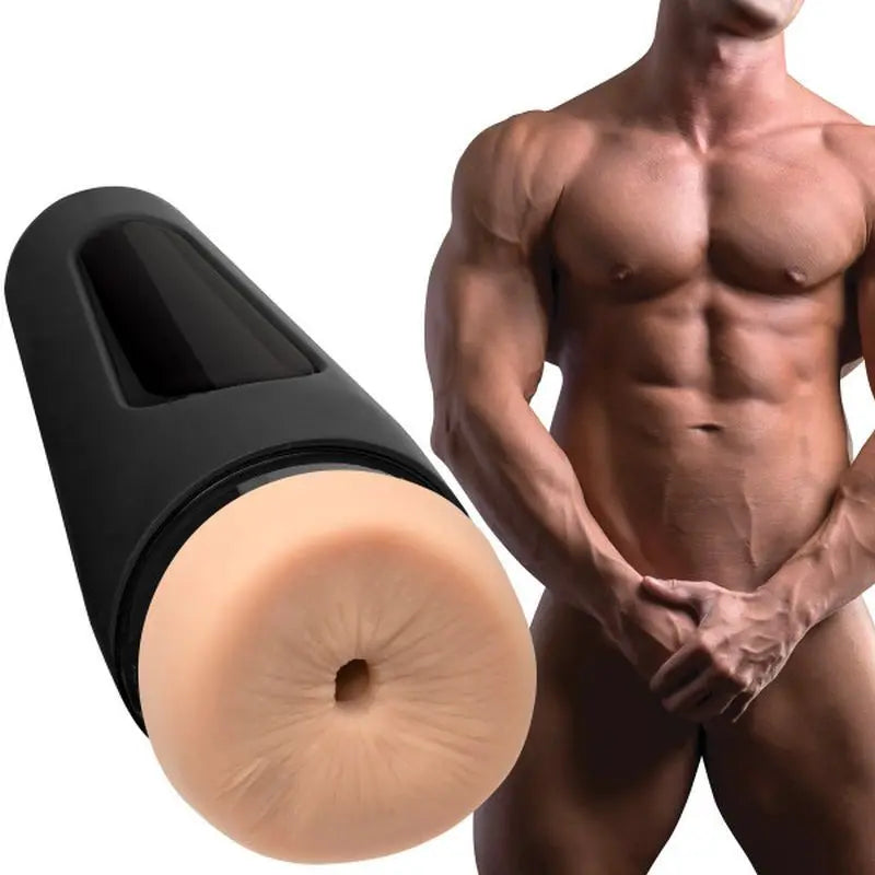 Affordable quality Stud UltraSkyn Stroker Ass Vanilla  from Man Squeeze by Discreet Intimate Essentials with Discreet Delivery 