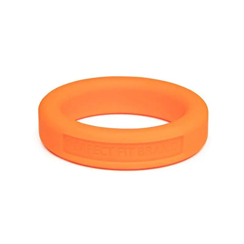 Classic Silicone Medium Stretch Penis Ring 36mm Orange PerfectFit Discreet Intimate Essentials.