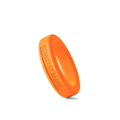 Classic Silicone Medium Stretch Penis Ring 36mm Orange PerfectFit Discreet Intimate Essentials.
