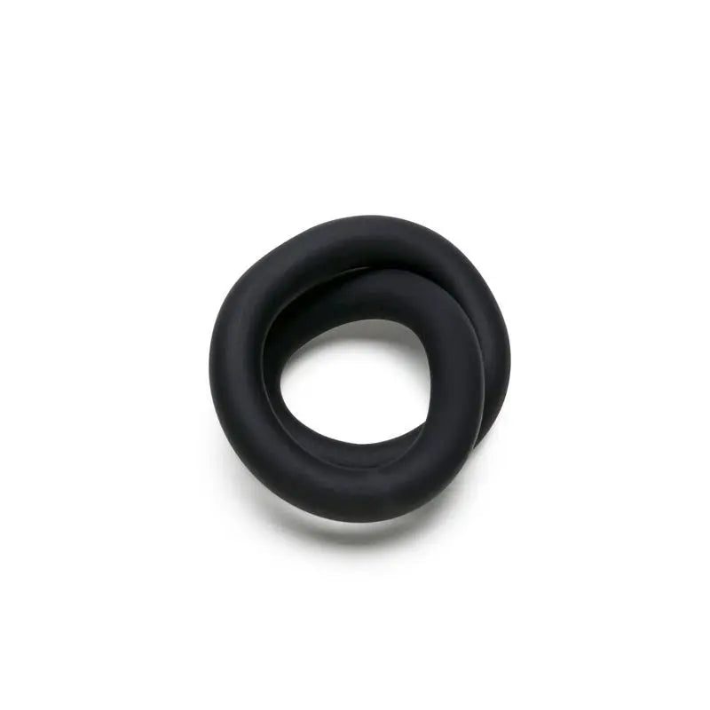 Silicone Hefty Wrap Ring 229mm Black PerfectFit Discreet Intimate Essentials.