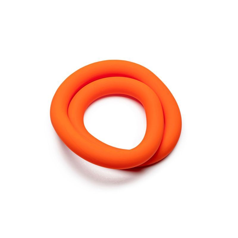 Silicone Hefty Wrap Ring 305mm Orange, perfect as a silicone cock ring for gentle or aggressive restriction.