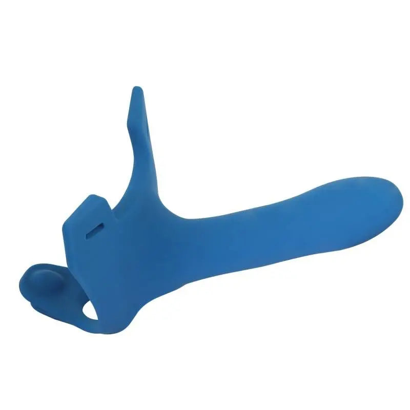Zoro Strap-On 5.5in Blue PerfectFit Discreet Intimate Essentials.