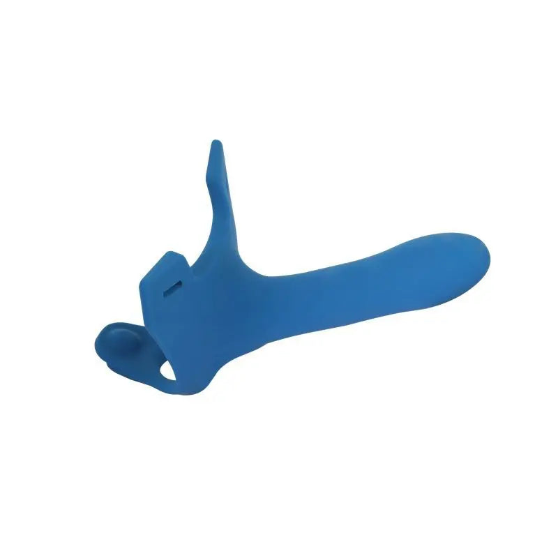 Zoro Strap-On 5.5in Blue PerfectFit Discreet Intimate Essentials.