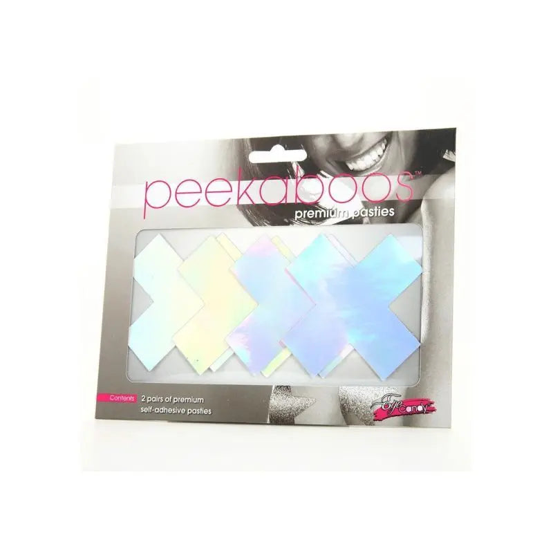 Iridescent X Pasties Peekaboo Pasties Discreet Intimate Essentials.