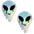 Holographic Melty Alien Pasties Neva Nude Discreet Intimate Essentials.