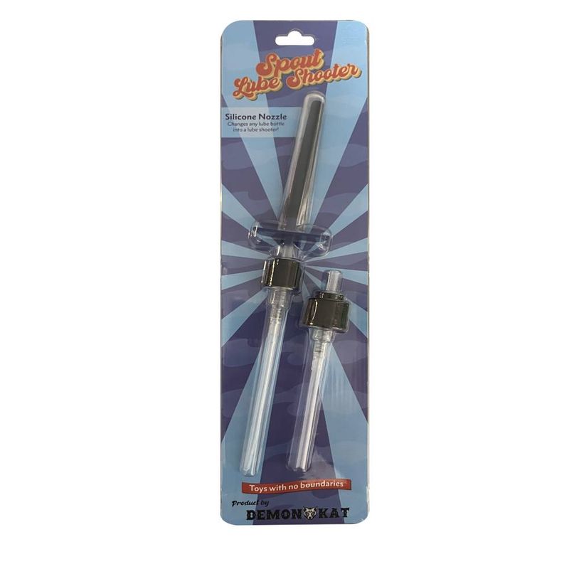 Spout Silicone Lube Injector for easy lube application, perfect for intimate essentials for her and other sexy toys.
