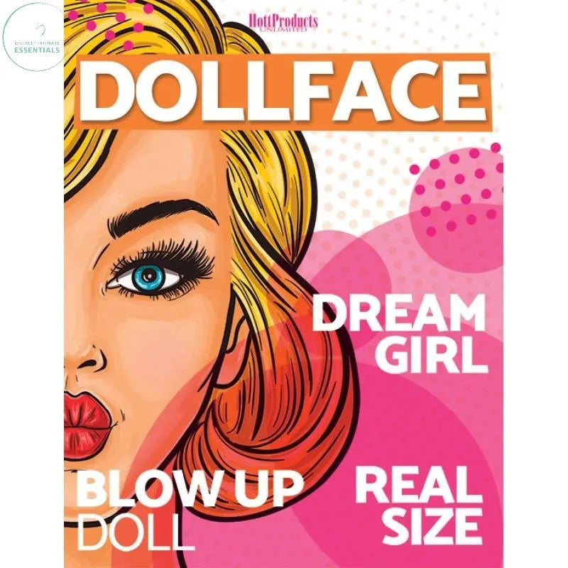 Affordable quality Doll Face Blow Up Doll  from Hott Products by Discreet Intimate Essentials with Discreet Delivery 