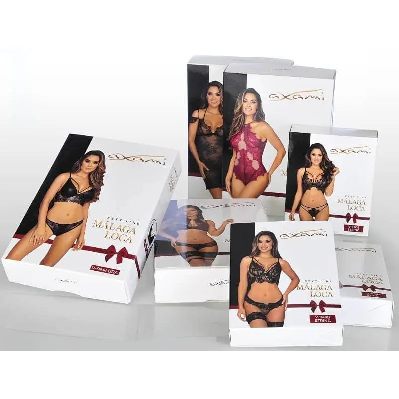Wetlook Half Cup Zip Bra Black Axami Lingerie Discreet Intimate Essentials.
