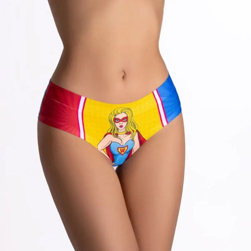 Comics Wonder Girl Slip Mememe Lingerie Discreet Intimate Essentials.
