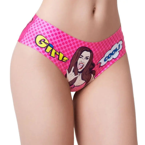Comic Fans Pink Slip Mememe Lingerie Discreet Intimate Essentials.