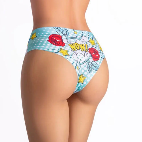 Comics Beach Girl Slip Mememe Lingerie Discreet Intimate Essentials.