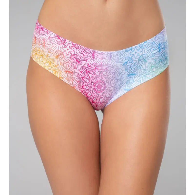Mandala Happiness Thong Mememe Lingerie Discreet Intimate Essentials.