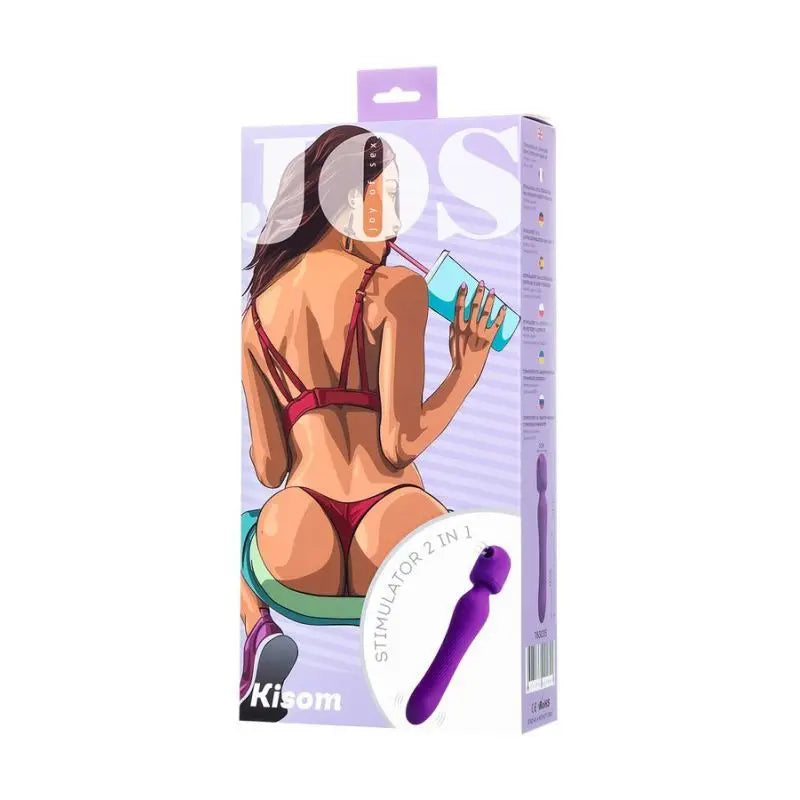 JOS Kisom 2 In 1 Wand Stimulator JOS Discreet Intimate Essentials.