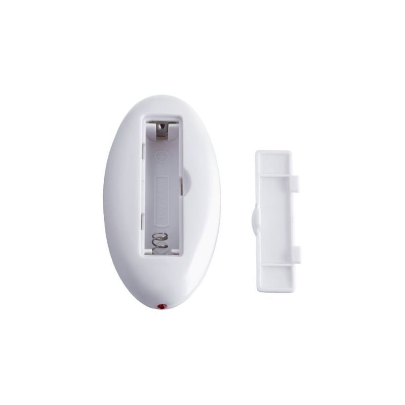 Close-up of the remote control for the JOS Rumba Wearable Vibrator, featuring a battery compartment and removable cover.