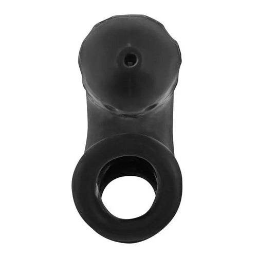 Airlock Air-Lite Vented Chastity Black Ice OxBalls Discreet Intimate Essentials.