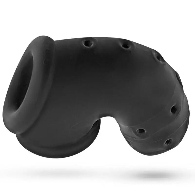 Airlock Air-Lite Vented Chastity Black Ice OxBalls Discreet Intimate Essentials.