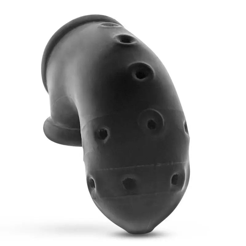 Airlock Air-Lite Vented Chastity Black Ice OxBalls Discreet Intimate Essentials.