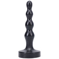 Small silicone anal plug Ripple Small Onyx, graduated design, 100% Ultra-Premium Silicone, safe and easy to clean.
