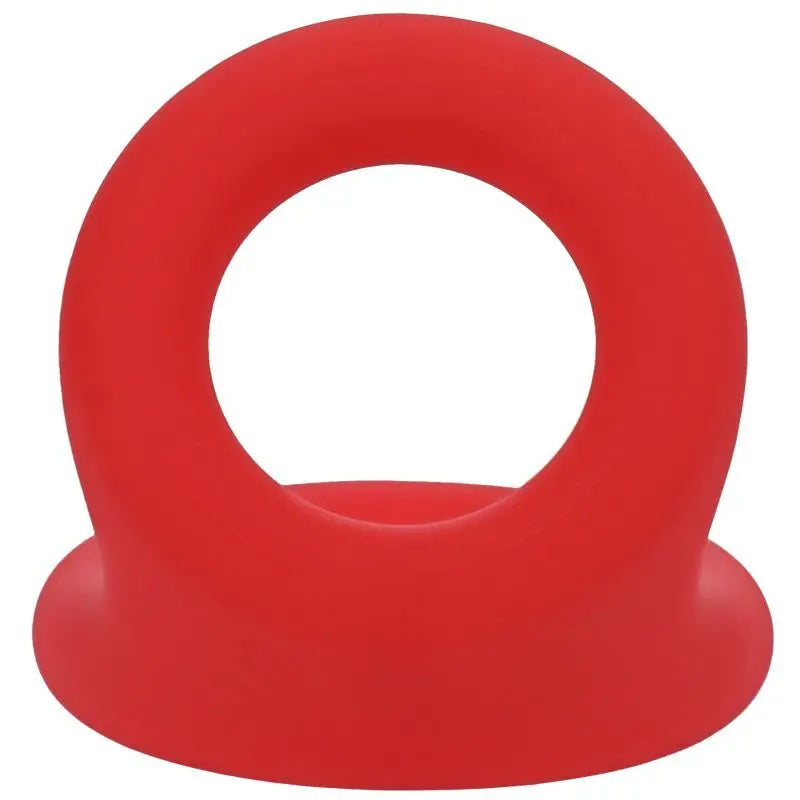 Uplift Silicone Cock Ring Crimson Tantus Discreet Intimate Essentials.