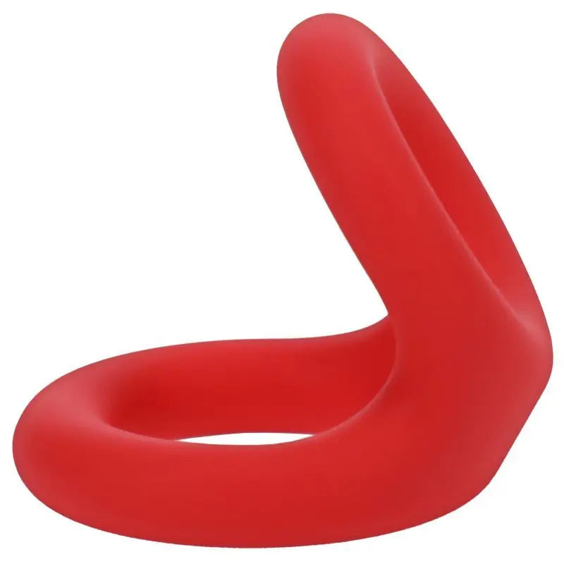 Uplift Silicone Cock Ring Crimson Tantus Discreet Intimate Essentials.