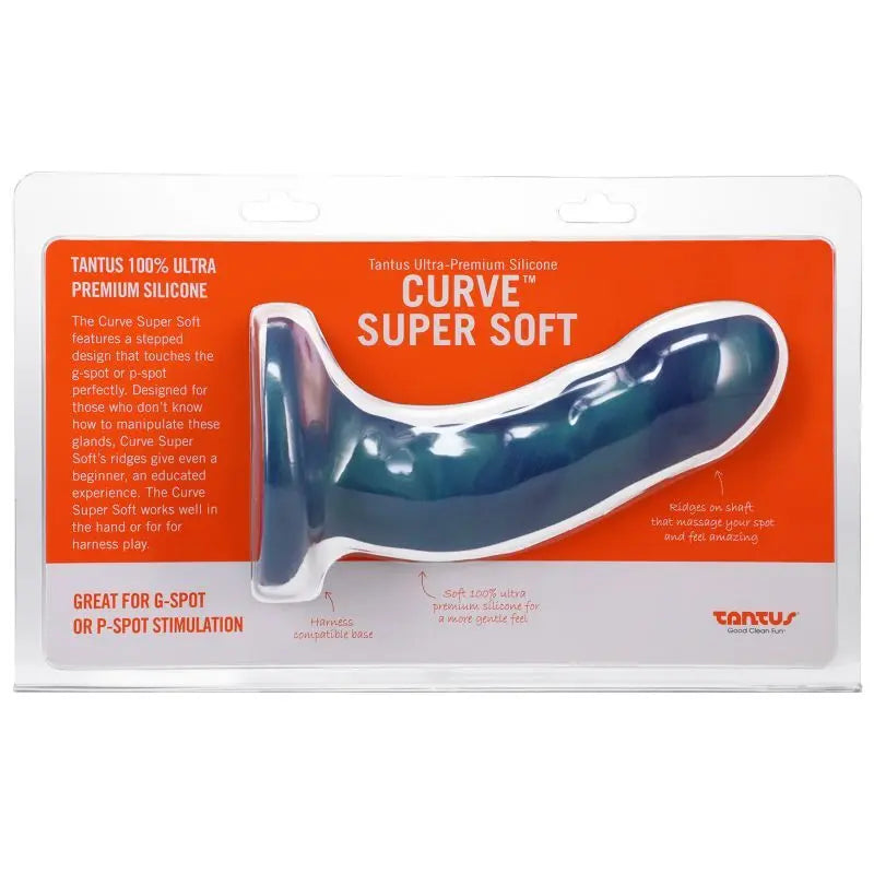 Curve Dildo Malachite Tantus Discreet Intimate Essentials.