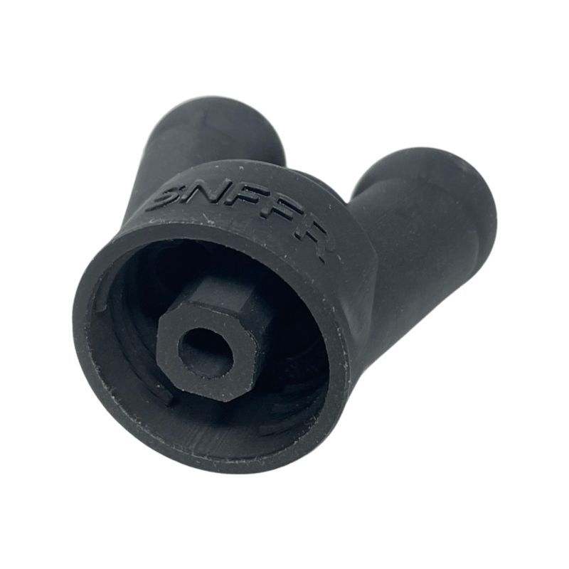 XTRM SNFFR double sniffing device showing double-nose design for optimal circulation and comfort.
