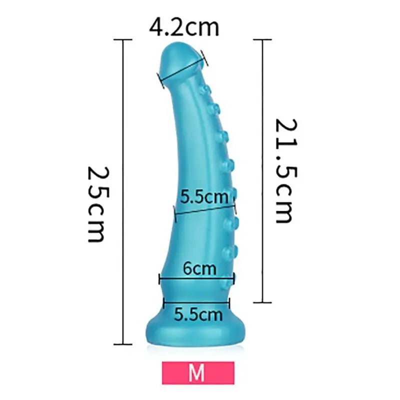 OctoCock Liquid Silicone Dildo Medium Sport Fucker Discreet Intimate Essentials.