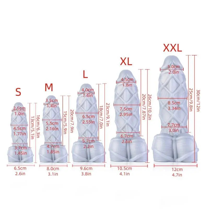 Fetishique Liquid Silicone Dildo Medium Sport Fucker Discreet Intimate Essentials.