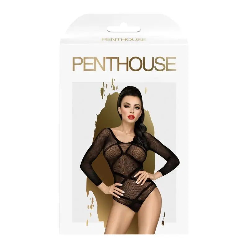 High On Love Teddy Black Penthouse Discreet Intimate Essentials.