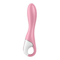 Satisfyer Air Pump Vibrator 2 Light Red features a sleek design and ergonomic control for powerful stimulation.