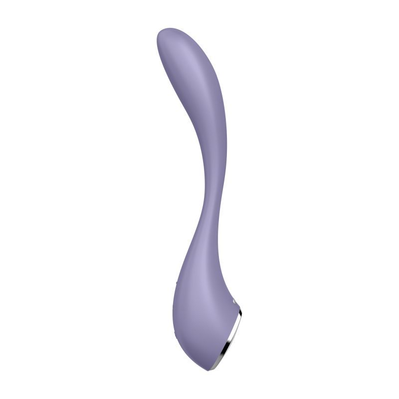 Satisfyer G-Spot Flex 5+ Lilac, a flexible G-spot vibrator designed for intimate essentials for her.
