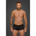 Leopard Flock Short Shorts Noir Discreet Intimate Essentials.