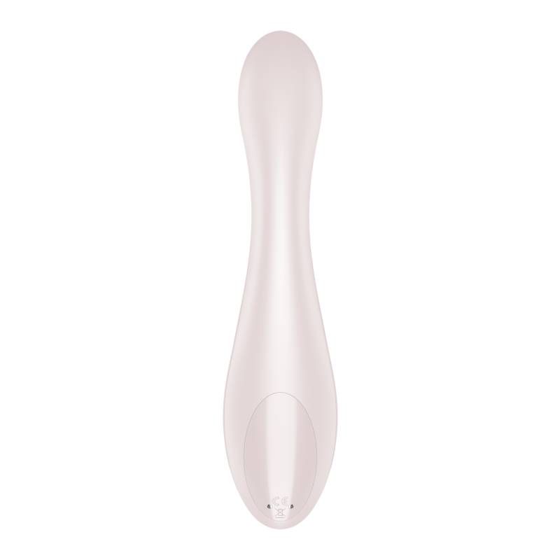 Satisfyer G-Force beige G-Spot vibrator with multiple modes for enhanced pleasure and intimacy.