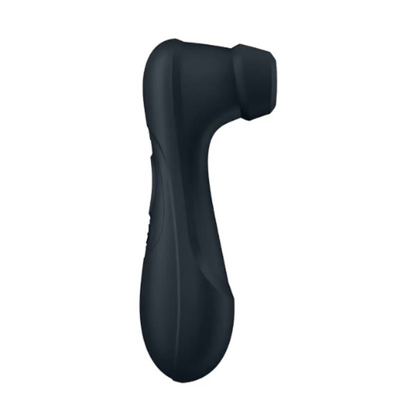 Satisfyer Pro 2 Gen 3 Clitoral Stimulator Black showcasing innovative design and Liquid Air Technology.