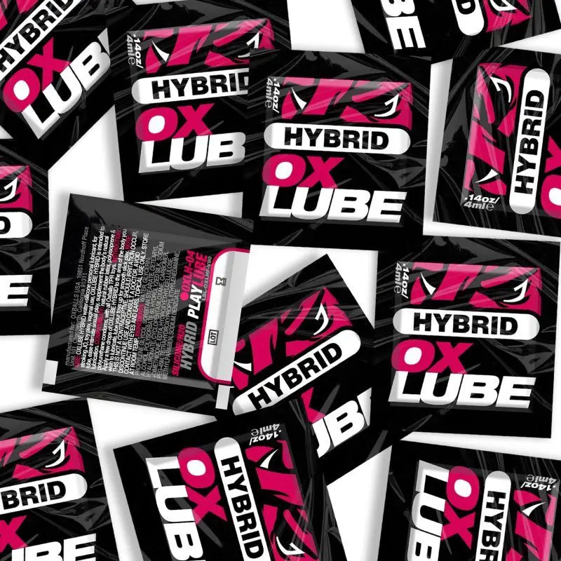 FormulaOX HYBRID OXLube 50 Pk Sachets OxBalls Discreet Intimate Essentials.