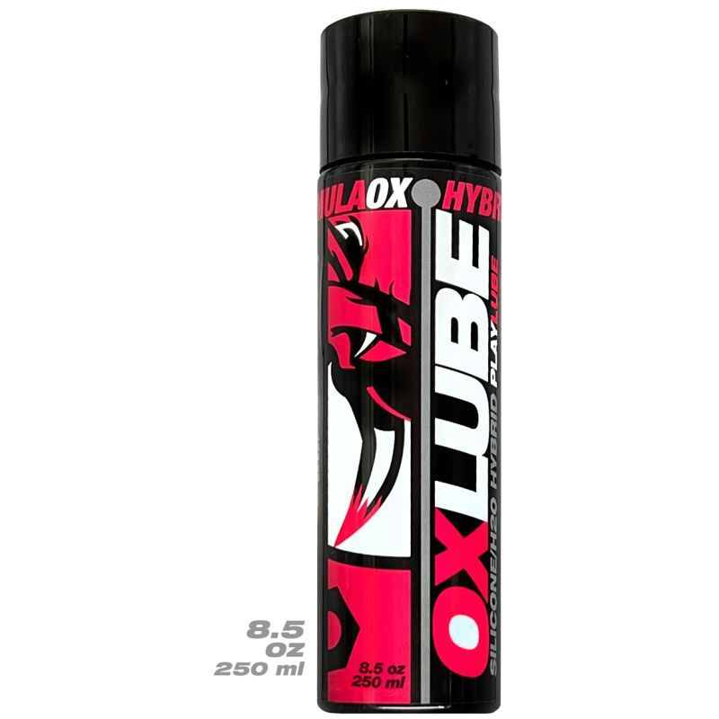 FormulaOX HYBRID OXLube 250ml bottle, ideal for enhancing pleasure with Oxballs OXLUBE lubricant.