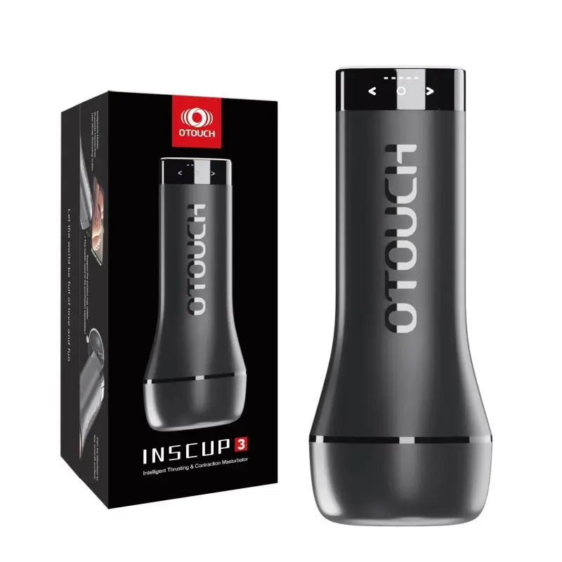 Inscup 3 Thrusting and Contraction Masturbator OTouch Discreet Intimate Essentials.